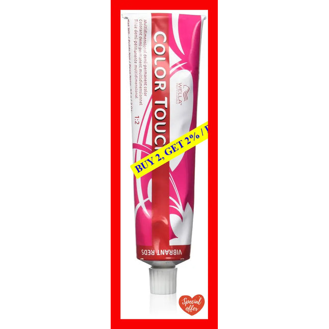 Color Touch Demi-Permanent - 6 4 Dark Blonde-Red By Wella For Unisex 2 Oz Hair