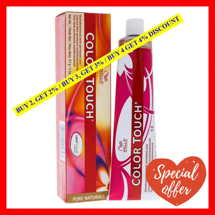 Color Touch Demi-Permanent - 8 03 Light Blonde-Gold By Wella For Unisex 2 Oz Hair