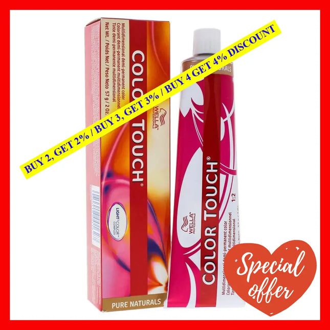 Color Touch Demi-Permanent - 8 03 Light Blonde-Gold By Wella For Unisex 2 Oz Hair