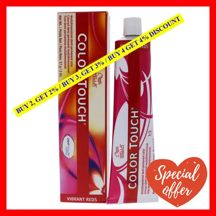 Color Touch Demi-Permanent - 8 43 Light Blonde-Red Gold By Wella For Unisex 2 Oz Hair