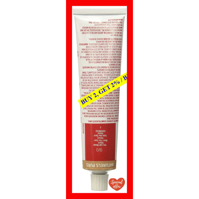 Color Touch Demi-Permanent - 9 0 Very Light Blonde-Natural By Wella For Unisex 2 Oz Hair