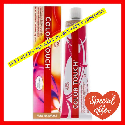 Color Touch Demi-Permanent - 9 3 Very Light Blonde-Gold By Wella For Unisex 2 Oz Hair