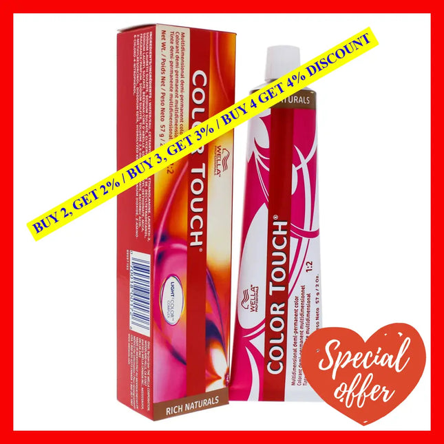 Color Touch Demi-Permanent - 9 3 Very Light Blonde-Gold By Wella For Unisex 2 Oz Hair