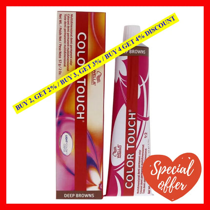 Color Touch Demi-Permanent - 9 73 Very Light Blonde-Brown Gold By Wella For Unisex 2 Oz Hair