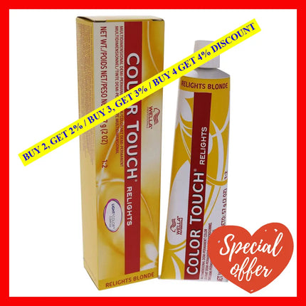 Color Touch Relights Demi-Permanent - 00 Clear Glaze By Wella For Women 2 Oz Hair