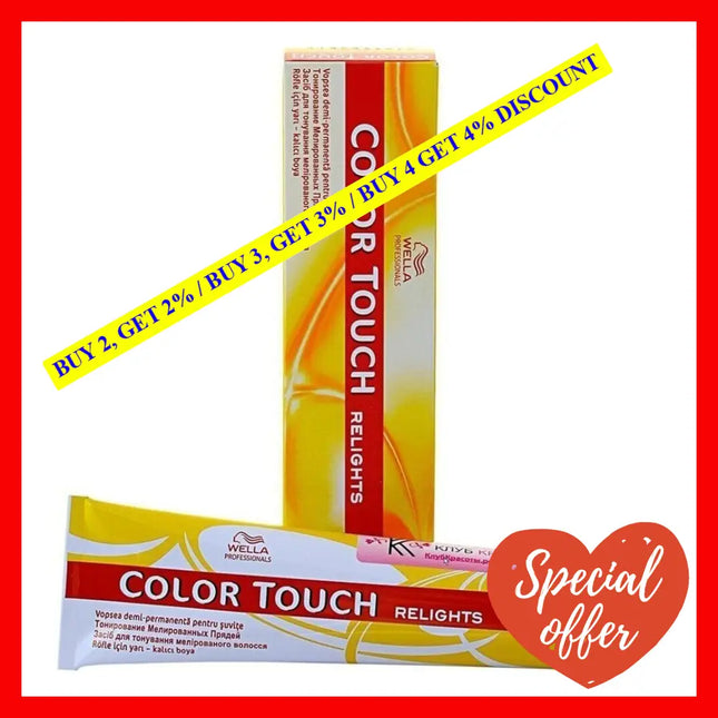 Color Touch Relights Demi-Permanent - 18 Ash Pearl By Wella For Unisex 2 Oz Hair