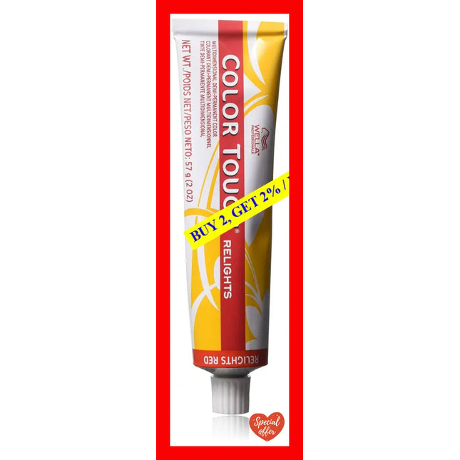 Color Touch Relights Demi-Permanent - 56 Red Violet By Wella For Women 2 Oz Hair