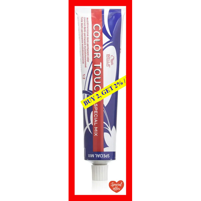 Color Touch Special Mix Demi-Permanent - 0 00 Clear Tone By Wella For Unisex 2 Oz Hair