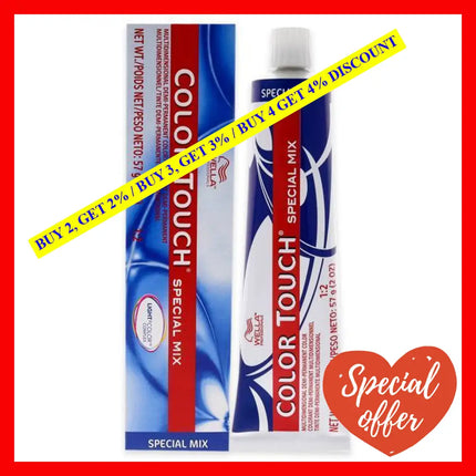 Color Touch Special Mix Demi-Permanent - 0 56 Red-Violet Violet By Wella For Unisex 2 Oz Hair