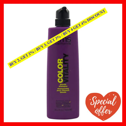 Color Vitality Blonde Shampoo By Kms For Unisex - 25.3 Oz