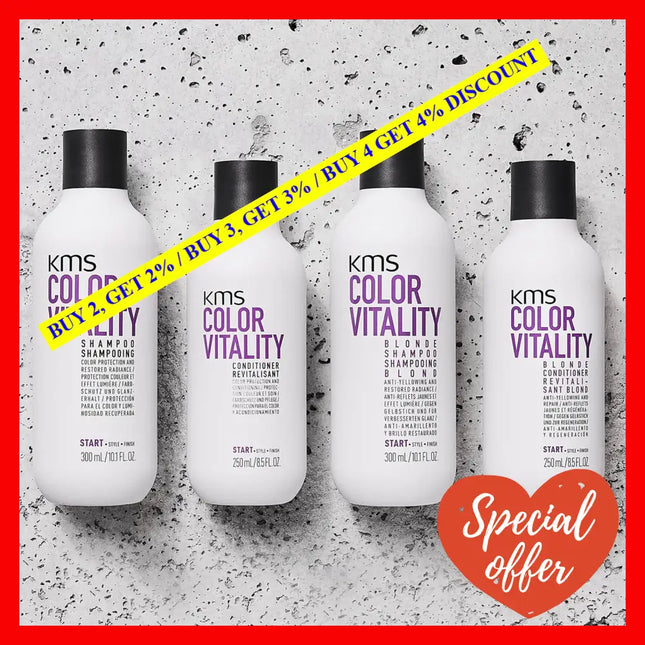 Color Vitality Conditioner By Kms For Unisex - 25.3 Oz