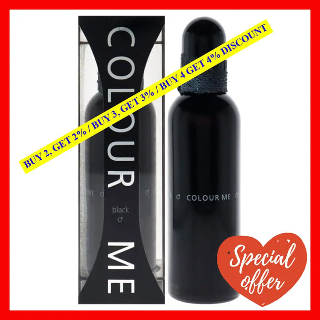 Colour Me Black By Milton-Lloyd For Men - 3 Oz Edp Spray