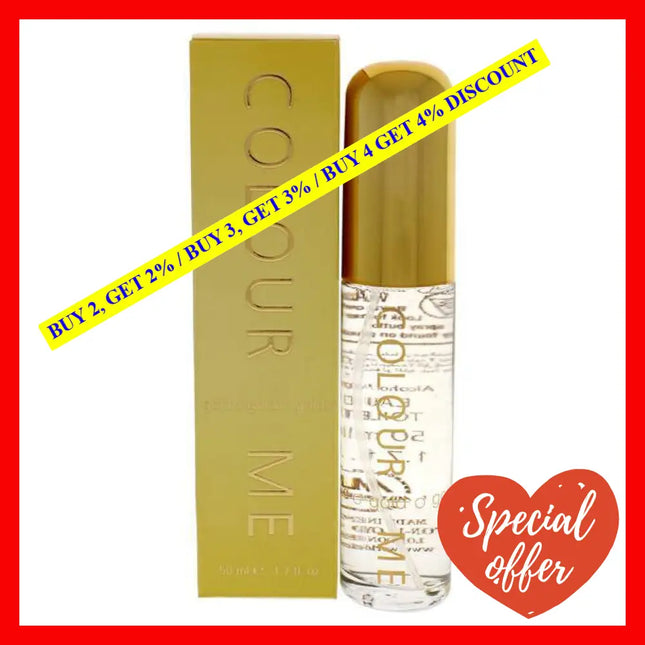 Colour Me Gold By Milton-Lloyd For Men - 1.7 Oz Edp Spray