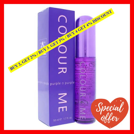 Colour Me Purple By Milton-Lloyd For Women - 1.7 Oz Edp Spray