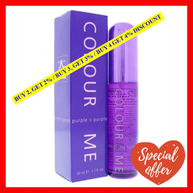 Colour Me Purple By Milton-Lloyd For Women - 1.7 Oz Edp Spray