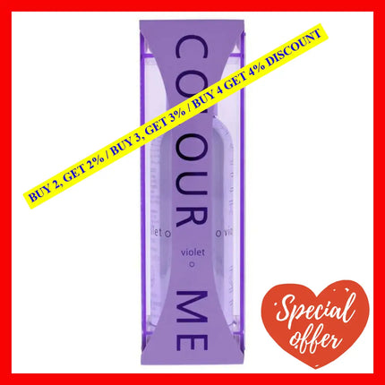 Colour Me Violet By Milton-Lloyd For Women - 3.4 Oz Edp Spray