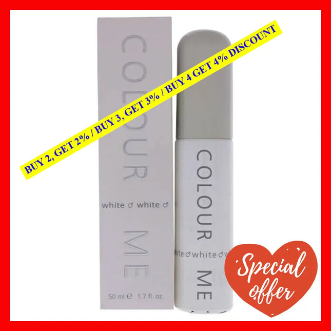 Colour Me White By Milton-Lloyd For Men - 1.7 Oz Edp Spray