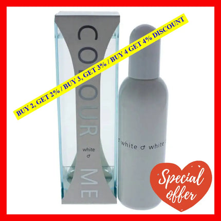 Colour Me White By Milton-Lloyd For Men - 3 Oz Edp Spray