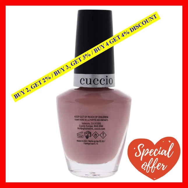Colour Nail Polish - Nude-A-Tude By Cuccio For Women 0.43 Oz
