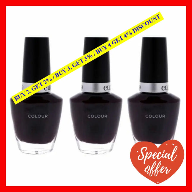 Colour Nail Polish - Positively Positano By Cuccio For Women 0.43 Oz Pack Of 3