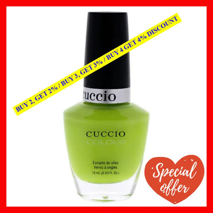 Colour Nail Polish - Wow The World By Cuccio For Women 0.43 Oz