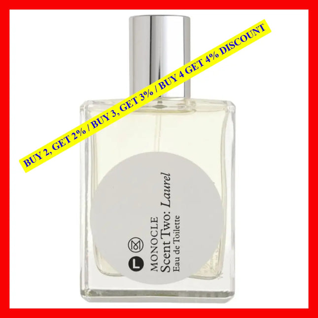 Comme Des Garcons Monocle 02 Laurel Eau De Toilette For Men 1.7 Oz / 50 Ml