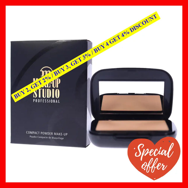 Compact Powder Foundation 3-In-1 - Very Light By Make-Up Studio For Women 0.35 Oz