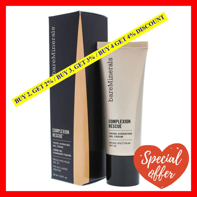 Complexion Rescue Tinted Hydrating Gel Cream Spf 30 - 6.5 Desert By Bareminerals For Women 1.18 Oz