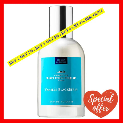 Comptoir Sud Pacifique Vanille Blackberry 1.0 Oz / 30 Ml Eau De Toilette Unisex