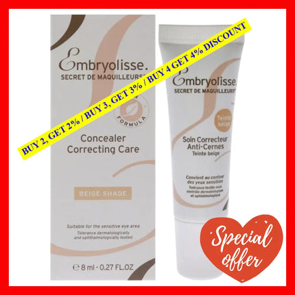 Concealer Correcting Care - Beige Shade By Embryolisse For Unisex 0.27 Oz