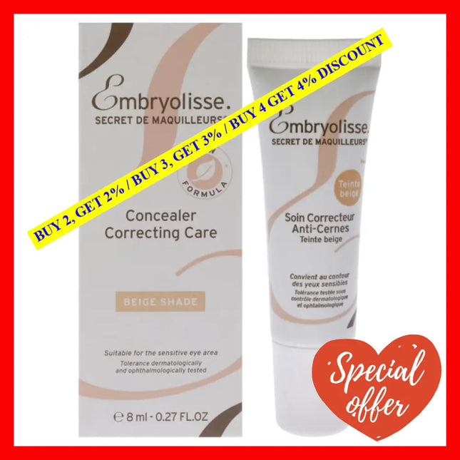 Concealer Correcting Care - Beige Shade By Embryolisse For Unisex 0.27 Oz