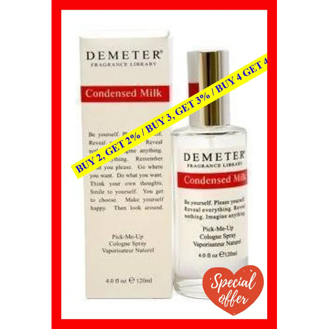 Condensed Milk By Demeter For Women - 4 Oz Cologne Spray