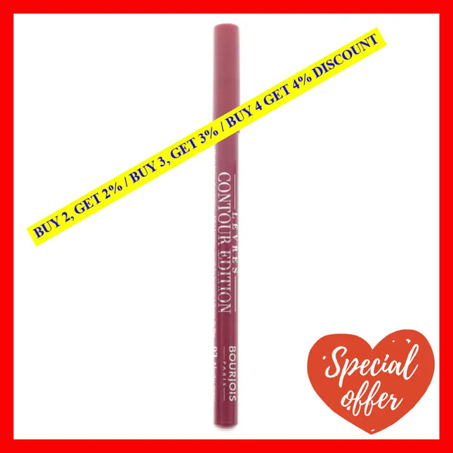 Contour Edition Lip Liner - 03 Alerte Rose By Bourjois For Women 0.04 Oz