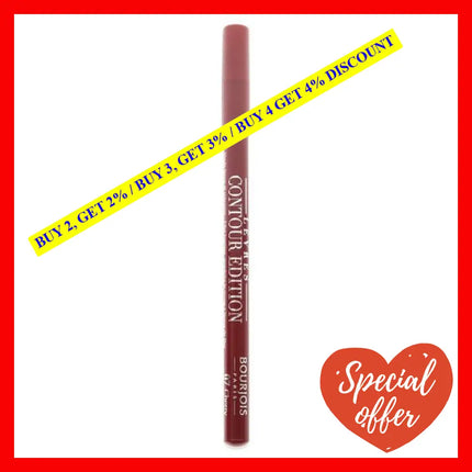 Contour Edition Lip Liner - 07 Cherry Boom By Bourjois For Women 0.04 Oz