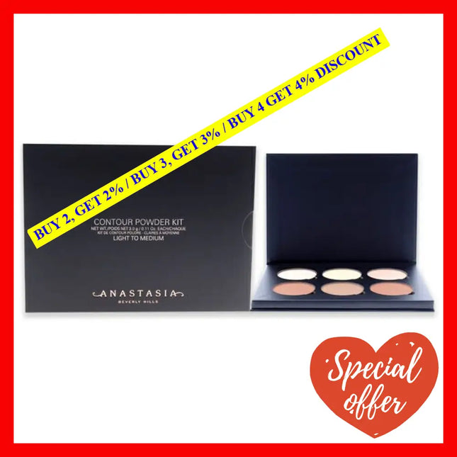 Contour Powder Kit - Light To Medium By Anastasia Beverly Hills For Women 0.66 Oz