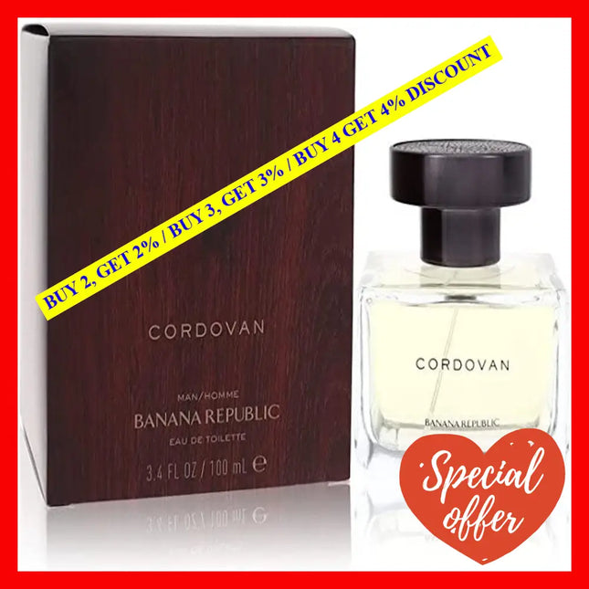 Cordovan By Banana Republic For Men - 3.4 Oz Edt Spray