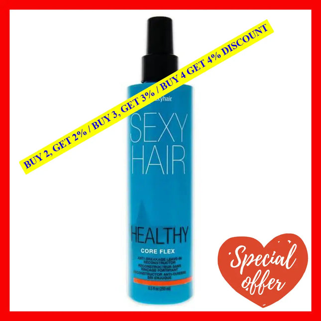 Core Flex Anti-Breakage Leave-In Reconstructor By Sexy Hair For Unisex - 8.5 Oz Treatment