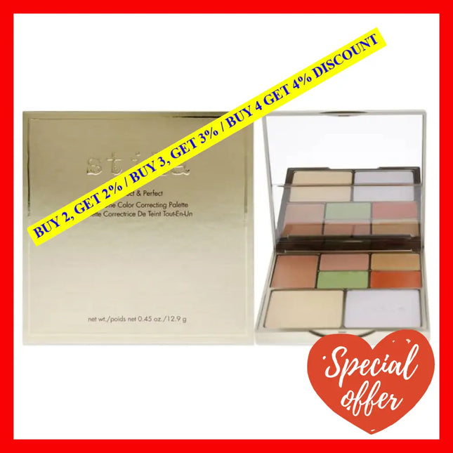 Correct And Perfect All-In-One Color Correcting Palette By Stila For Women - 0.45 Oz