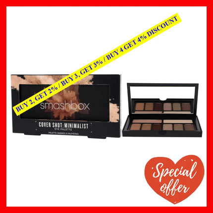 Cover Shot Eye Palette - Minimalist By Smashbox For Women 0.21 Oz Shadow