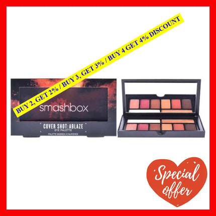 Cover Shot Eye Palettes - Ablaze By Smashbox For Women 0.21 Oz Shadow