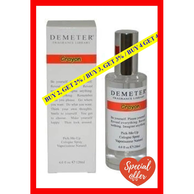 Crayon By Demeter For Unisex - 4 Oz Cologne Spray
