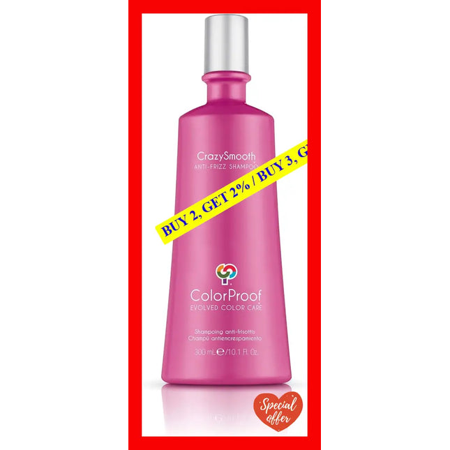 Crazysmooth Anti-Frizz Shampoo By Colorproof For Unisex - 10.1 Oz