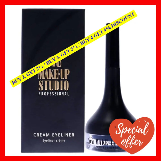 Cream Eyeliner With Brush - Blue By Make-Up Studio For Women 0.07 Oz