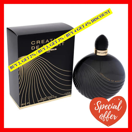 Creation De Minuit By Ted Lapidus For Women - 3.33 Oz Edt Spray