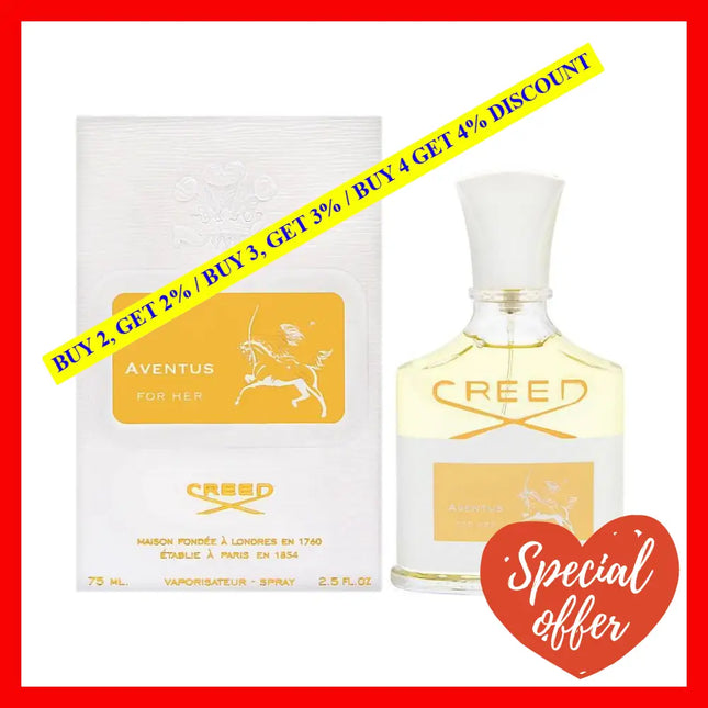 Creed Aventus Eau De Parfum Millesime Spray For Her 2.5 Fl Ounce