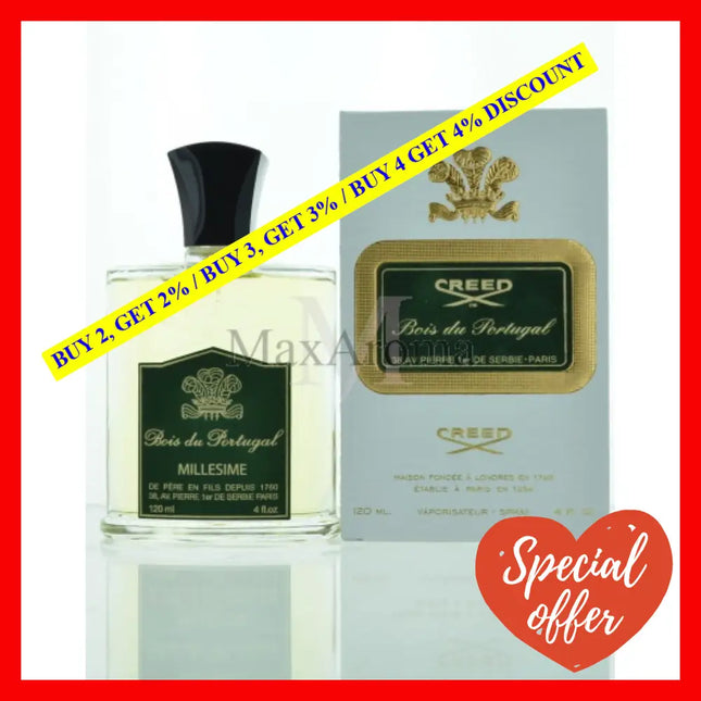 Creed Bois Du Portugal Eau De Parfum 4 Oz 120 Ml Spray