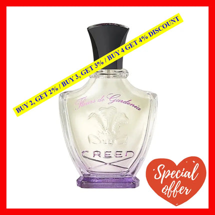 Creed Fleurs De Gardenia For Women Edp Spray 2.5 Oz 75 Ml