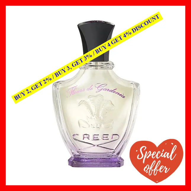 Creed Fleurs De Gardenia For Women Edp Spray 2.5 Oz 75 Ml