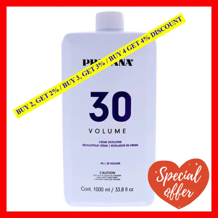 Creme Developer 30 Volume By Pravana For Unisex - 33.8 Oz Treatment