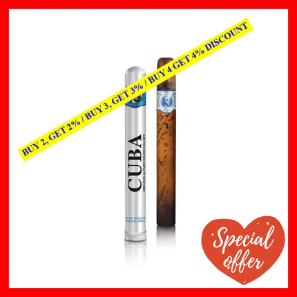 Cuba Blue By For Men - 1.2 Oz Edt Spray